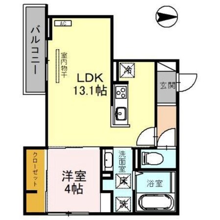 ルミナス清水町の物件間取画像